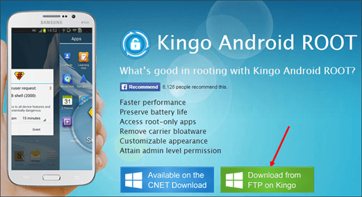 скачиваем программу Kingo Android ROOT