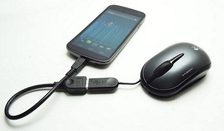 подключение мышки к телефону Андроид