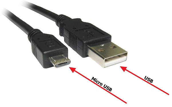 USB – Micro USB кабель