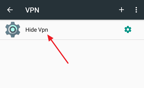 VPN подключение