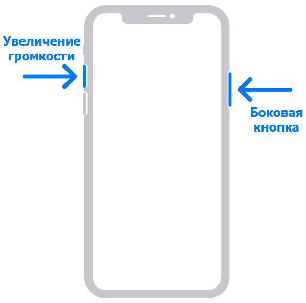 Скриншот на iPhone X